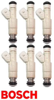 SET OF 6 BOSCH 36LB/380CC INJECTORS TO SUIT HSV GRANGE WH L67 SUPERCHARGED 3.8L V6
