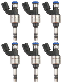 SET OF 6 PREMIUM FUEL INJECTORS TO SUIT HOLDEN CALAIS VE VF SIDI LFX 3.6L V6