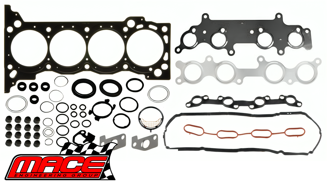 MACE VALVE REGRIND GASKET SET TO SUIT TOYOTA HILUX TRN210R TRN215R 2TR-FE 2.7L I4