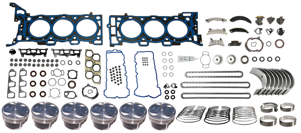 STAGE 3 ENGINE REBUILD KIT TO SUIT HOLDEN CAPTIVA CG ALLOYTEC LU1 3.2L ...