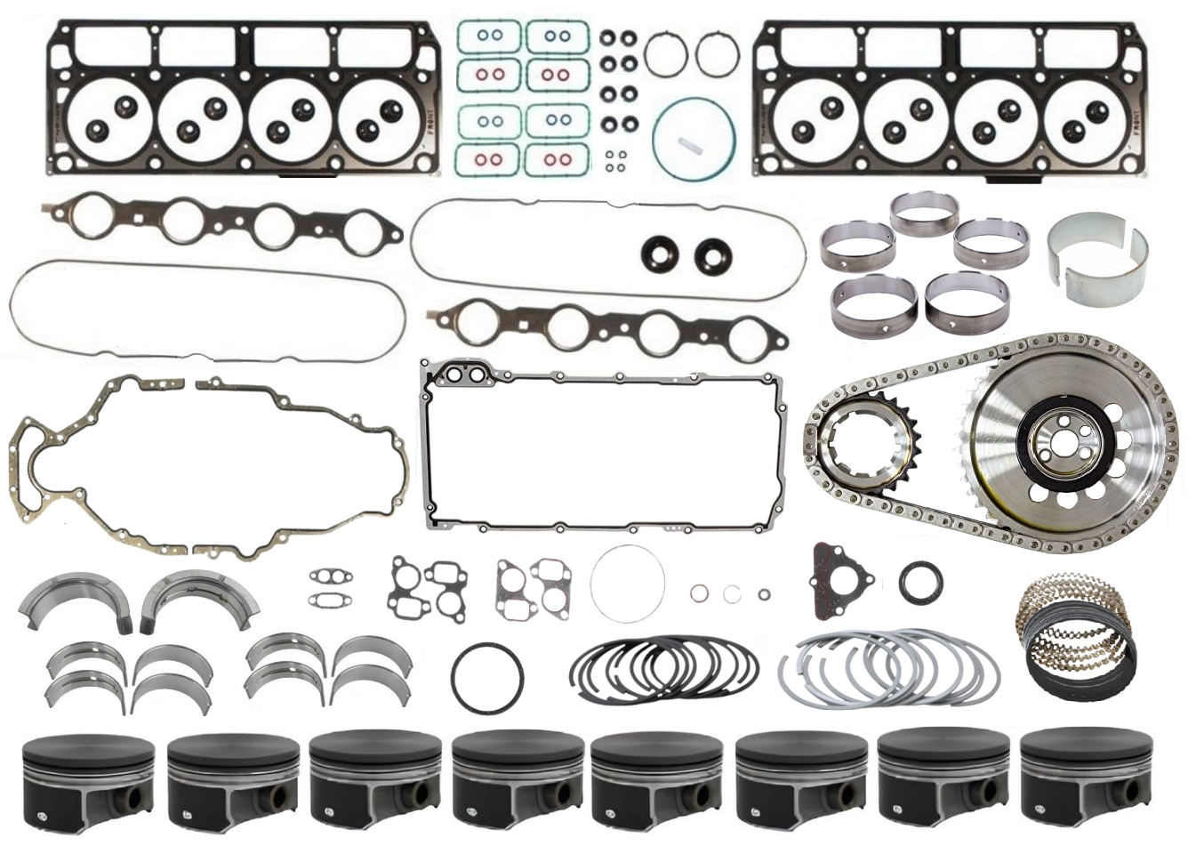 STAGE 3 ENGINE REBUILD KIT TO SUIT HOLDEN CALAIS VZ VE VF L76 L77 L98 6.0L V8