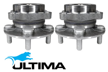 2 X ULTIMA FRONT WHEEL HUB AND BEARING ASSEMBLY TO SUIT SUBARU FORESTER SJ S13 EE20 FB20A FA20E FB25A TURBO DIESEL 2.0L 2.5L F4
