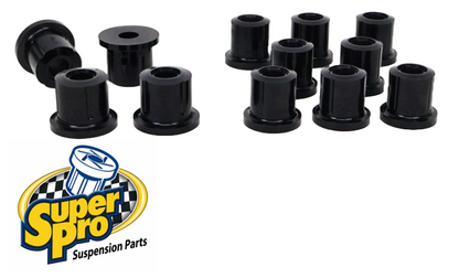 SUPERPRO FRONT HEAVY DUTY LEAF SPRING BUSH KIT TO SUIT NISSAN PATROL GQ Y60 RD28T TURBO DIESEL 2.8L I6