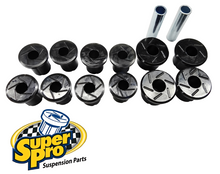 SUPERPRO REAR HEAVY DUTY LEAF SPRING COMPLETE BUSH KIT TO SUIT HOLDEN COLORADO RC Y24SE 4JJ1-TCX TURBO DIESEL 2.4L 3.0L I4