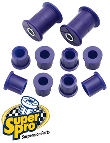 SUPERPRO REAR LEAF SPRING BUSH KIT TO SUIT HOLDEN JACKAROO L1 4ZE1 4JB1-T TURBO DIESEL 2.6L 2.8L I4