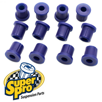 SUPERPRO REAR LEAF SPRING BUSH KIT TO SUIT NISSAN PATROL GU Y61 ZD30DDTI TURBO DIESEL 3.0L I4 SUITS DX MODEL