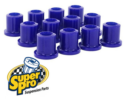SUPERPRO REAR LEAF SPRING BUSH KIT TO SUIT NISSAN PATROL GU Y61 ZD30DDTI TURBO DIESEL 3.0L I4 SUITS DX MODEL