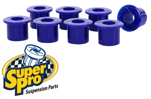 SUPERPRO REAR LEAF SPRING BUSH KIT TO SUIT NISSAN NAVARA D21 D22 VG30E VG33E 3.0L 3.3L V6 EXCEPT AEGD21 CHASSIS