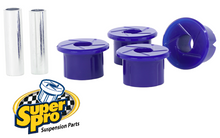 SUPERPRO REAR LEAF SPRING FRONT EYE BUSH KIT FOR ISUZU D-MAX TFR 4JJ1-TCX 3.0 I4 06/2012 RWD ONLY ON