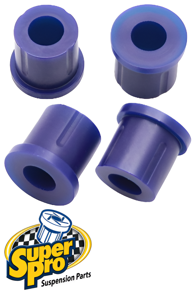 SUPERPRO REAR LEAF SPRING REAR EYE BUSH KIT TO SUIT FORD R2 WL WLAT WEAT TURBO DIESEL 2.2 2.5 3.0 I4
