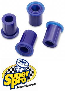 SUPERPRO REAR LEAF SPRING SHACKLE BUSH KIT TO SUIT NISSAN NAVARA D40 VQ40DE V9X TURBO DIESEL 3.0L 4.0L V6