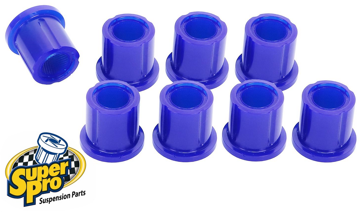 SUPERPRO REAR LEAF SPRING SHACKLE BUSH KIT TO SUIT HOLDEN CREWMAN VZ ALLOYTEC LE0 3.6L V6
