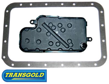 TRANSGOLD AUTOMATIC TRANSMISSION FILTER KIT TO SUIT MITSUBISHI PAJERO NP 4M41T TURBO DIESEL 3.2L I4 SUITS MITSU R/V5A51