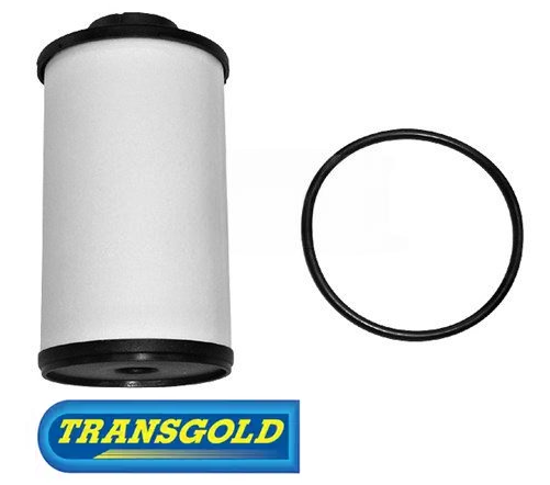 TRANSGOLD AUTOMATIC TRANSMISSION FILTER KIT WITH EXTERNAL CARTRIDGE TO SUIT VOLKSWAGEN GOLF MK.5 MK.6 MK.7 BKC BMN BXE CBAB CBBB CBDB CFFB CFGB CFHC CRBC BLG 1.4L 1.9L 2.0L I4
