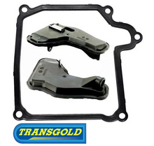 TRANSGOLD AUTOMATIC TRANSMISSION FILTER KIT WITH PLASTIC FILTER TO SUIT VOLKSWAGEN GOLF MK.5 BUB 3.2L V6 SUITS 4 DOOR