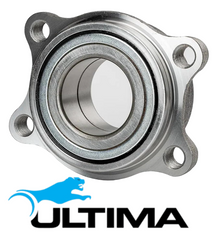 2 X ULTIMA REAR WHEEL HUB AND BEARING ASSEMBLY TO SUIT SUBARU OUTBACK BH B12 EZ30D 3.0L F6