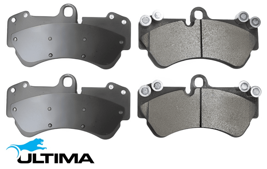 ULTIMA FRONT CERAMIC BRAKE PAD SET TO SUIT VOLKSWAGEN TOUAREG 7P CASA CASD CJMA 3.0L V6 1LC