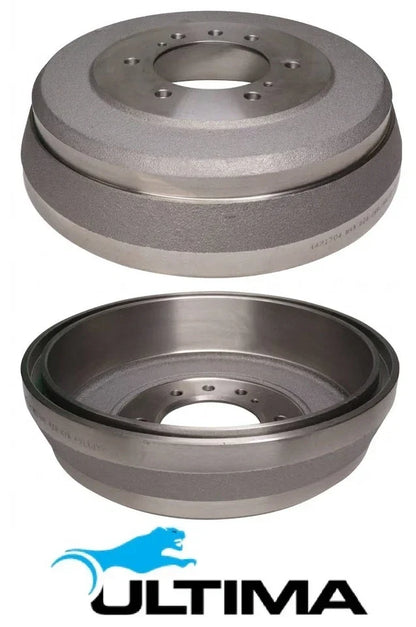 ULTIMA DRUM BRAKE KIT TO SUIT NISSAN NAVARA D22 KA24DE 2.4 I4 SUITS 4WD