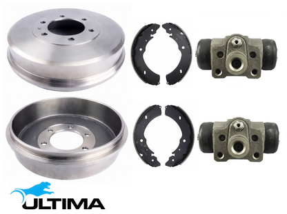 ULTIMA REAR DRUM BRAKE KIT TO SUIT HOLDEN COLORADO RG LWH TURBO DIESEL 2.8L I4 EXCEPT U142CK & U143CH CHASSIS