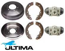ULTIMA DRUM BRAKE KIT TO SUIT HOLDEN RODEO RA 4JJ1-TCX TURBO DIESEL 3.0 I4
