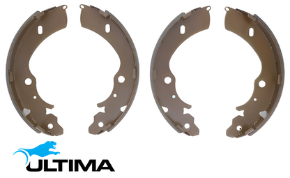 ULTIMA DRUM BRAKE KIT TO SUIT HOLDEN RODEO RA 4JH1-TC TURBO DIESEL 3.0L I4 SUITS RWD HI-RIDE SUSPENSION