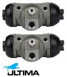 ULTIMA REAR DRUM BRAKE KIT TO SUIT HOLDEN RODEO TF 6VD1 3.2L V6 SUITS RWD