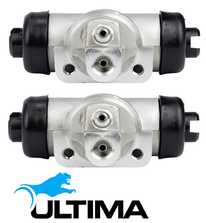 ULTIMA DRUM BRAKE KIT TO SUIT NISSAN NAVARA D22 VG30E 3.0L V6 SUITS RWD FROM 01/2001