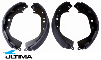 ULTIMA DRUM BRAKE KIT TO SUIT NISSAN NAVARA D22 VG30E 3.0L V6 SUITS RWD FROM 01/2001