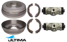 ULTIMA REAR DRUM BRAKE KIT TO SUIT NISSAN PATHFINDER R50 VG33E 3.3L V6 SUITS 4WD FROM 12/1998