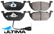 ULTIMA FRONT BRAKE PAD SET TO SUIT AUDI A3 8L 8P AEH APG AKL AVU BFQ BGU BSE 1.6L 1.8L I4