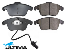 ULTIMA FRONT BRAKE PAD SET TO SUIT AUDI A4 B8 CDHB TURBO 1.8L I4 1LT SEDAN ONLY