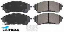 ULTIMA FRONT BRAKE PAD SET TO SUIT FORD RANGER PX3 YN2S TWIN TURBO DIESEL 2.0L I4 TILL 03/2022