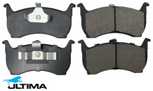 ULTIMA FRONT BRAKE PAD SET TO SUIT FORD FAIRMONT EA EB ED EF EL AU1 MPFI SOHC VCT 3.9L 4.0L I6