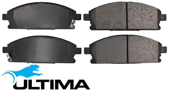 ULTIMA FRONT BRAKE PAD SET TO SUIT NISSAN X-TRAIL T30 QR20DE QR25DE YD22DDTI 2.0L 2.2L 2.5L I4