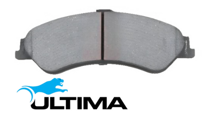 ULTIMA FRONT BRAKE PAD SET TO SUIT FORD MPFI SOHC VCT 4.0L I6