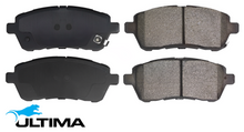 ULTIMA FRONT BRAKE PAD SET TO SUIT FORD FIESTA WZ M1JE TURBO 1.0L I3