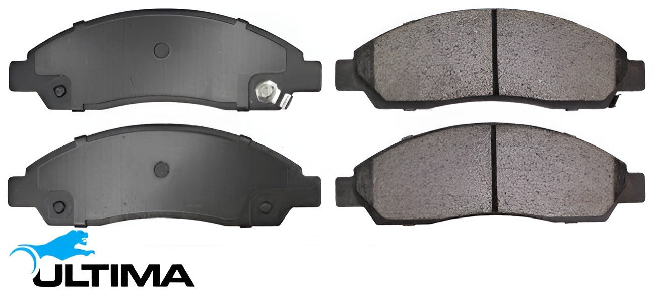 ULTIMA FRONT BRAKE PAD SET TO SUIT HOLDEN RODEO RA ALLOYTEC LCA 6VE1 3.5L 3.6L V6