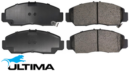 ULTIMA FRONT BRAKE PAD SET TO SUIT HONDA K20A K20Z2 R20A5 K24A K24A3 K24Z2 2.0L 2.4 I4