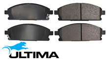 ULTIMA FRONT BRAKE PAD SET TO SUIT NISSAN ELGRAND E51 VQ35DE 3.5L V6 RWD ONLY