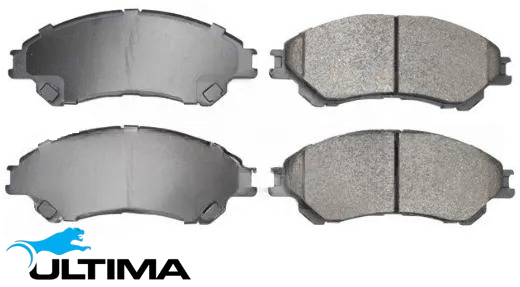 ULTIMA FRONT BRAKE PAD SET TO SUIT SUZUKI S-CROSS JY K14C TURBO 1.4L I4 CHASSIS YAA2S
