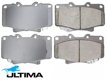 ULTIMA FRONT BRAKE PAD SET TO SUIT TOYOTA 4RUNNER YN130R RN130R 4Y-E 22R 2.2L 2.4L I4