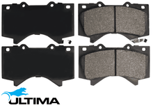 ULTIMA FRONT BRAKE PAD SET TO SUIT TOYOTA 2UZ-FE 1UR-FE 3UR-FE 3UR-FBE 1VD-FTV 4.5L 4.6L 4.7 5.7L V8