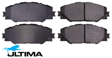 ULTIMA FRONT BRAKE PAD SET TO SUIT TOYOTA COROLLA ZWE186R 2ZR-FXE 1.8L I4