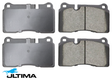 ULTIMA FRONT BRAKE PAD SET TO SUIT VOLKSWAGEN TOUAREG 7L AYH BLE CBWA TWIN TURBO DIESEL 4.9L V10
