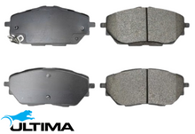 ULTIMA FRONT BRAKE PAD SET TO SUIT TOYOTA C-HR ZYX10R NGX10R NGX50R 2ZR-FXE 8NR-FTS TURBO 1.2 1.8 I4