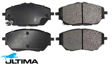 ULTIMA FRONT BRAKE PAD SET TO SUIT TOYOTA C-HR ZYX10R NGX10R NGX50R 2ZR-FXE 8NR-FTS TURBO 1.2 1.8 I4