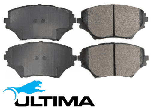ULTIMA FRONT BRAKE PADS FOR TOYOTA RAV4 ACA20R ACA21R ACA22R ACA23R 1AZ-FE 1AZ-FSE 2AZ-FE 2.0 2.4 I4