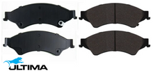 ULTIMA FRONT BRAKE PAD SET TO SUIT FORD RANGER PX3 YN2S 2.0L I4 EXCEPT M1F6 & MEF6 CHASSIS