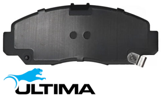 ULTIMA FRONT BRAKE PAD SET TO SUIT HONDA ACCORD CM CP J30A4 J35Z2 3.0L 3.5L V6