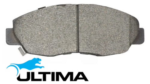 ULTIMA FRONT BRAKE PAD SET FOR HONDA F20B K20A K24A K24A3 K24A4 K24A8 D17Z1 1.7L 2.0L 2.4 I4